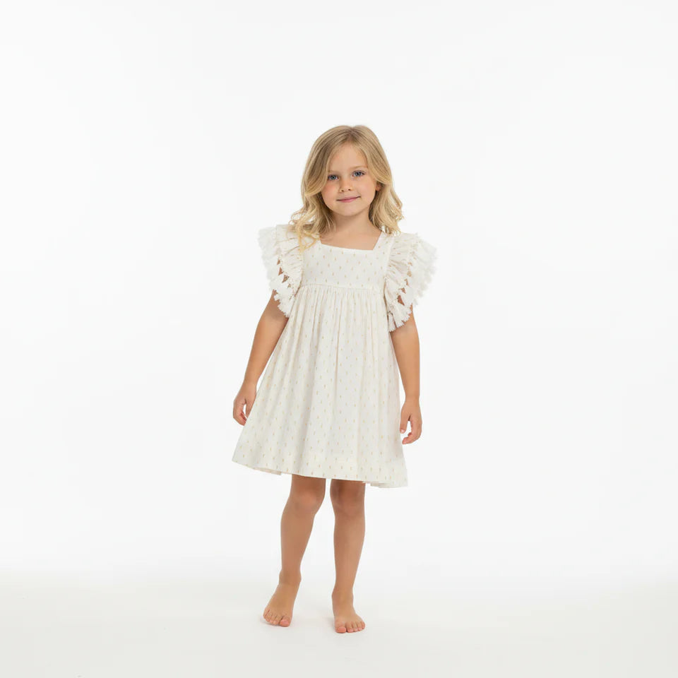 Serena Girl's Tassel Dress